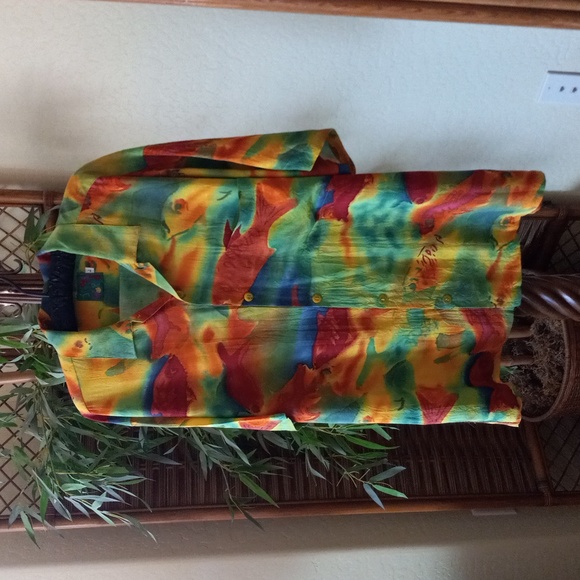 Jams World Shirts Vintage Jams World Hawaiian Shirt Poshmark